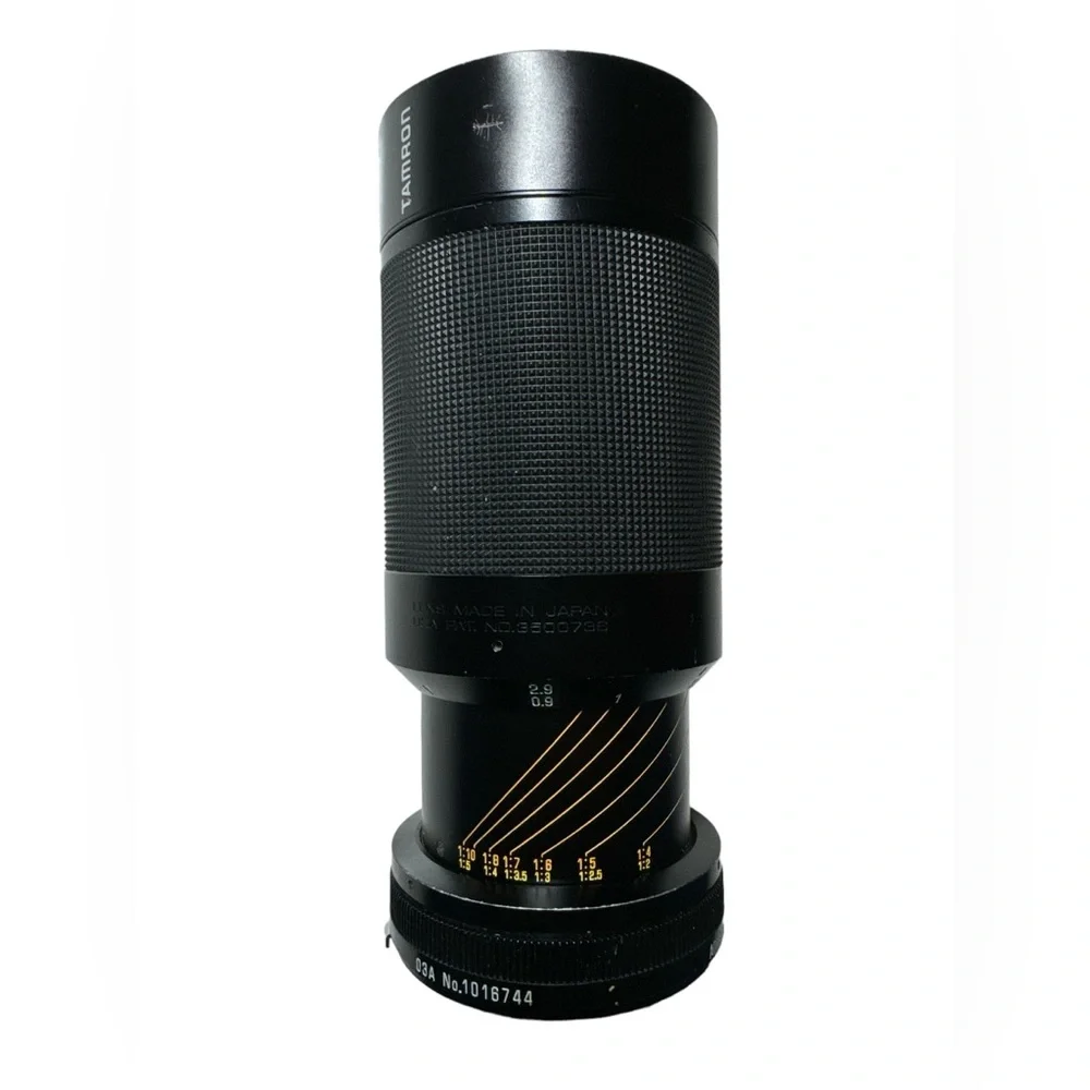 Tamron 80-210mm f/3.8 f/4-210 CF TELE MACRO BBAR MC 58mm Adaptall 2 AE Lens